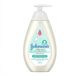 Johnson’s Baby CottonTouch Newborn Wash & Shampoo, 400 ml